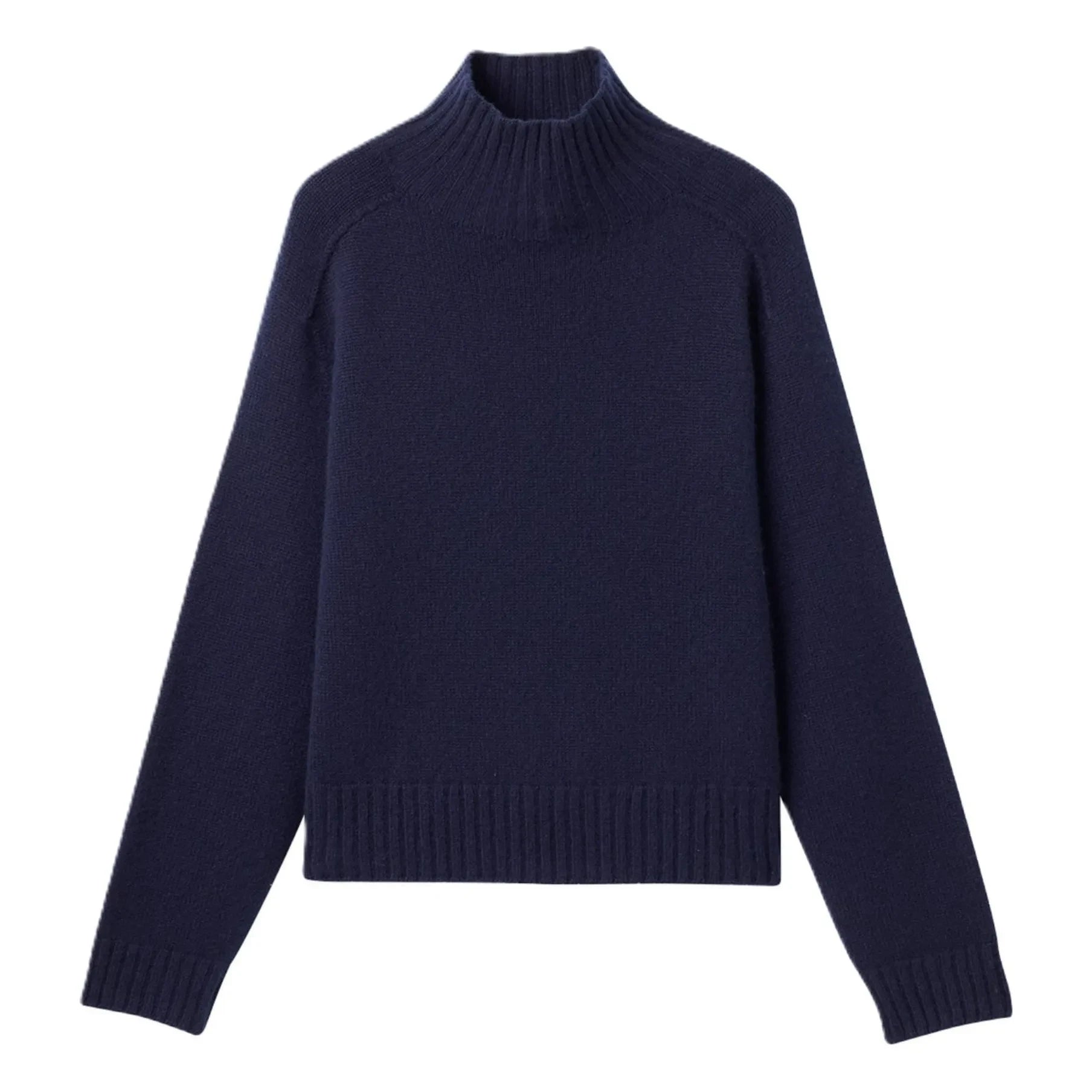 Bompard - Rollkragenpullover Kaschmir | Marineblau
