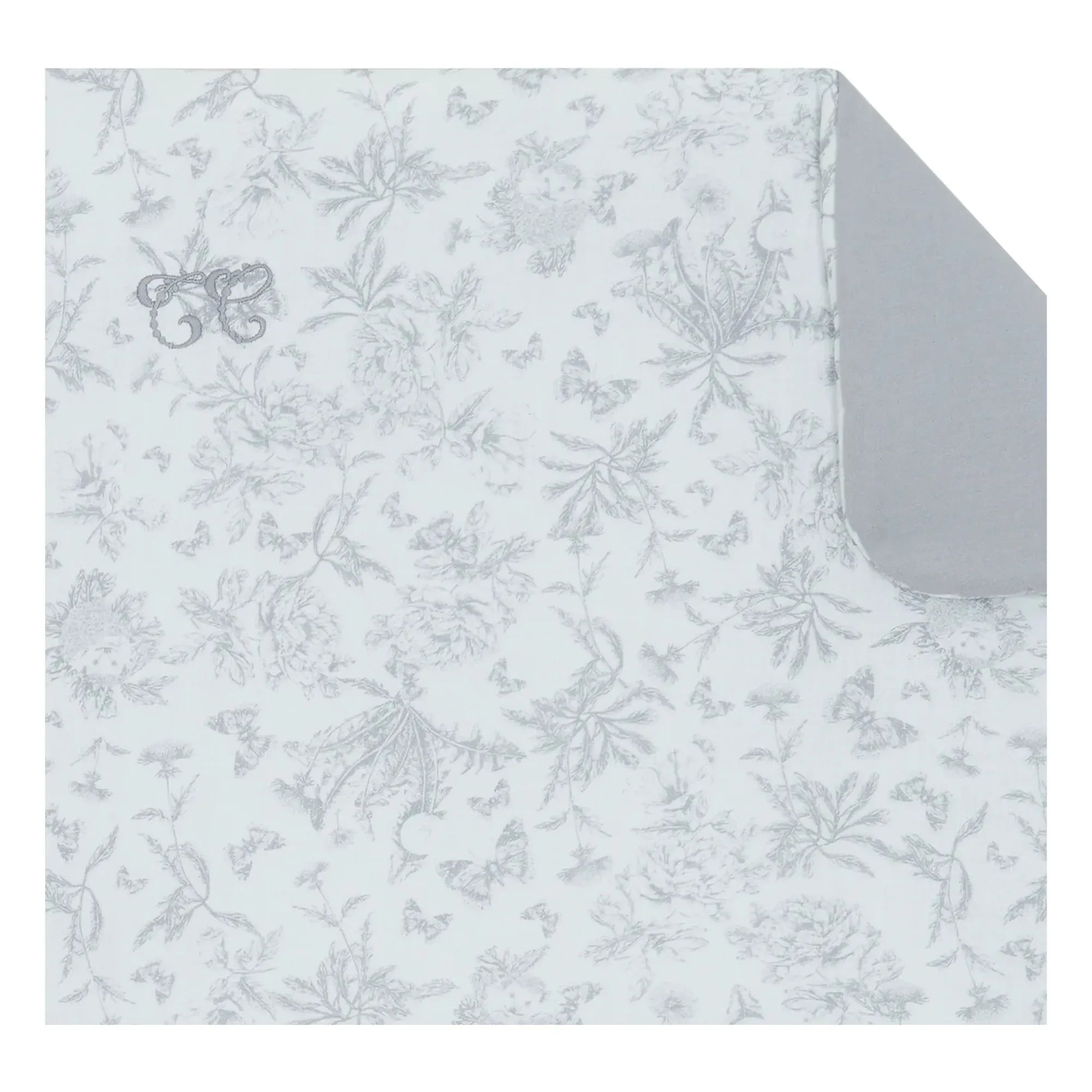 Tartine et Chocolat - Toile de Jouy Decke | Grau