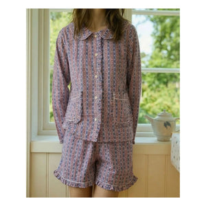 SISSEL EDELBO - Nuvena Çizgili Pijama | Mavi