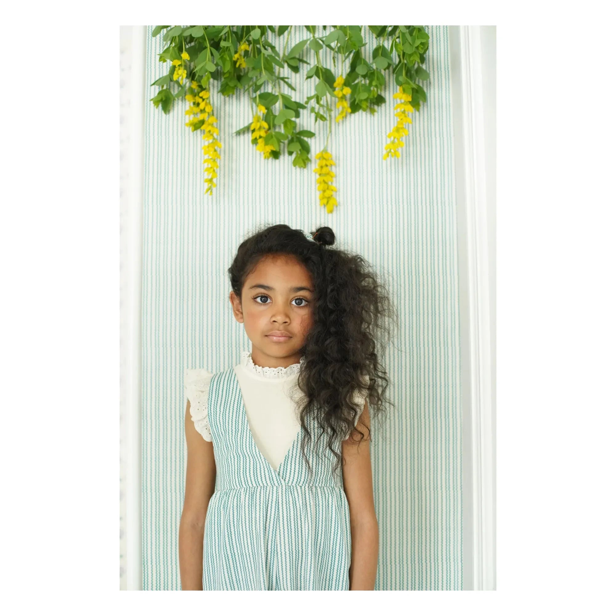 Soor Ploom - Pointelle Eyelet T-Shirt aus Bio-Baumwolle | Beige Rosa