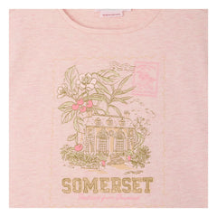 Bonpoint - Aada Bio-Baumwoll-T-Shirt | Hellrosa