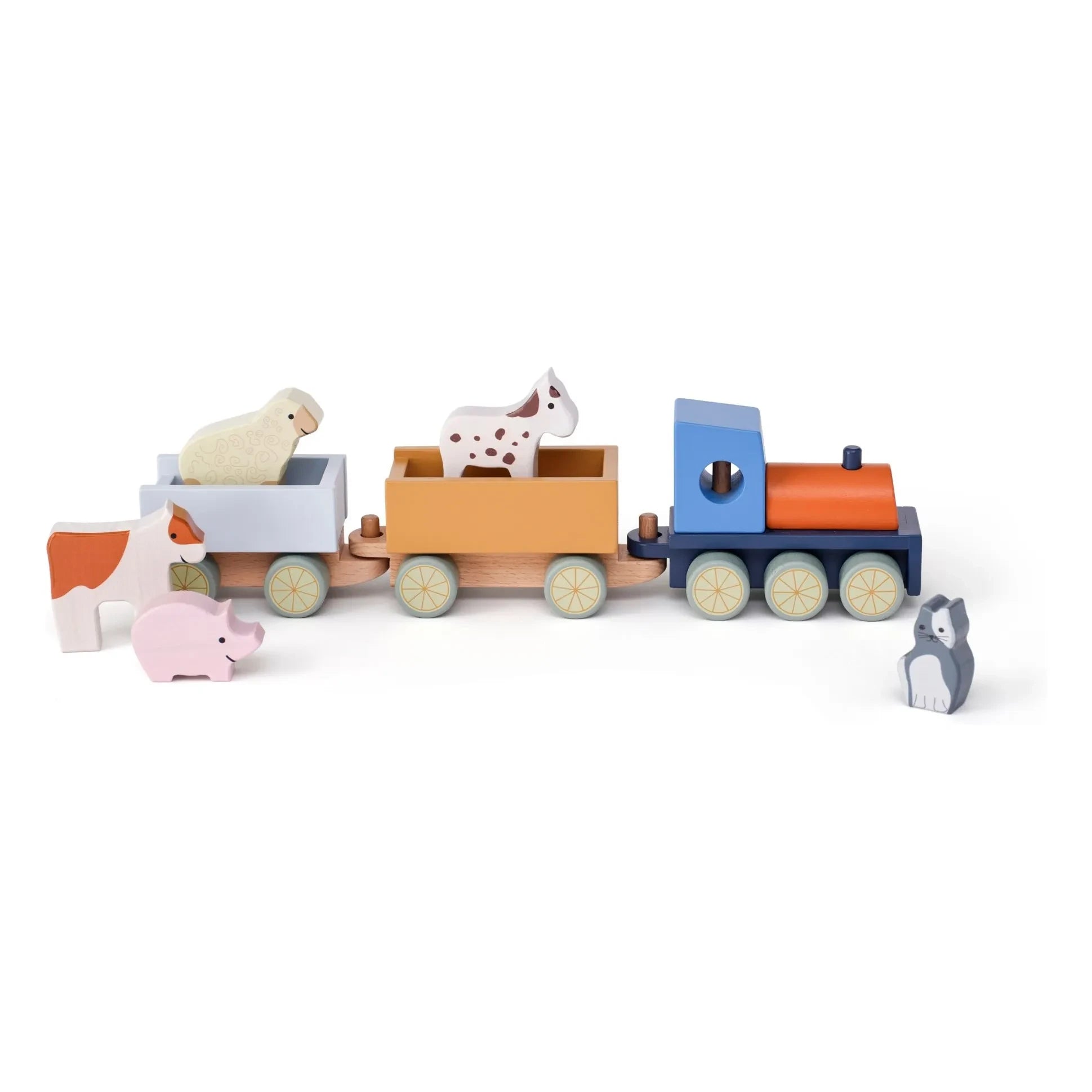 Kid's Concept - Bauernhoftiere Zug