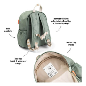Done by deer - Spielplatz-Rucksack | Grün