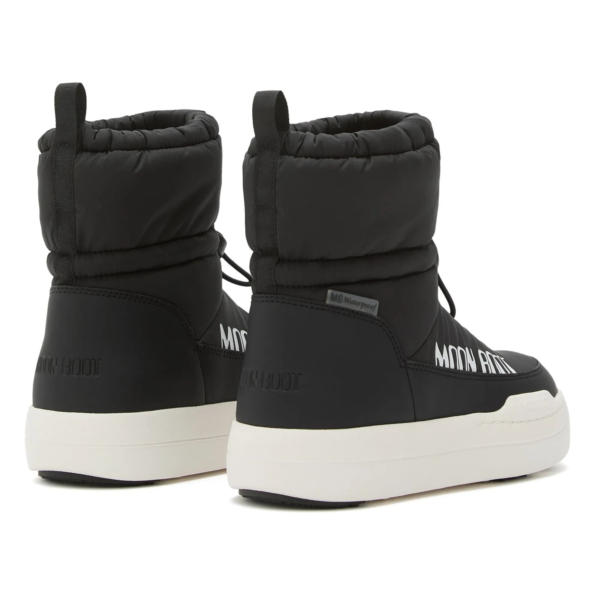 Moon Boot - Jr Park Tube Mittelhohe Wasserdichte Stiefel | Schwarz
