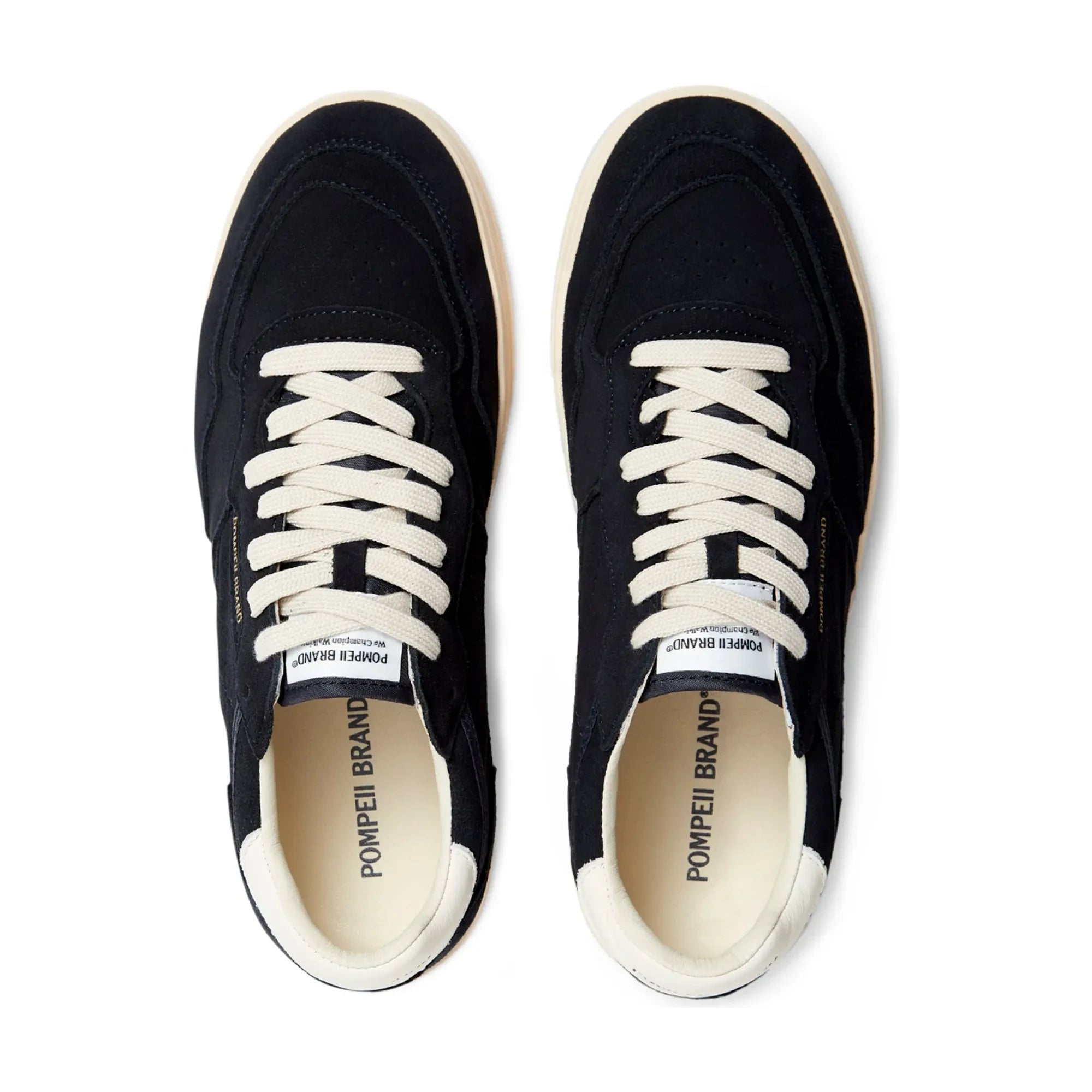 Pompeii - Elan Wildleder-Sneaker | Marineblau