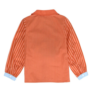 Sticky Lemon - Gestreiftes Zitronenhemd | Orange
