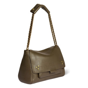 Jérôme Dreyfuss - Lulu M Tasche Ziegenleder | Khaki