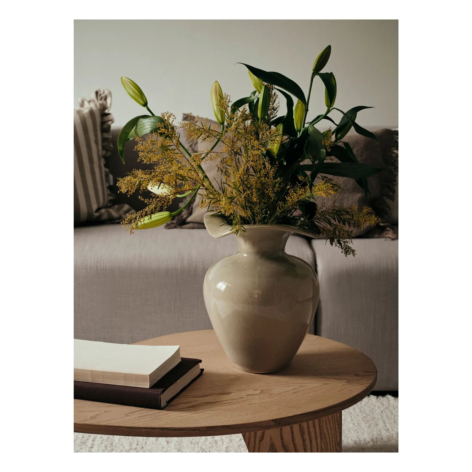 Broste Copenhagen - Vase Florentina | Beige