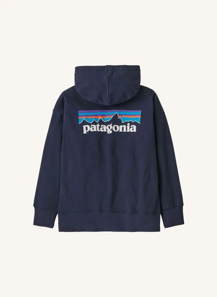 Patagonia - Logo Hoodie | Blau
