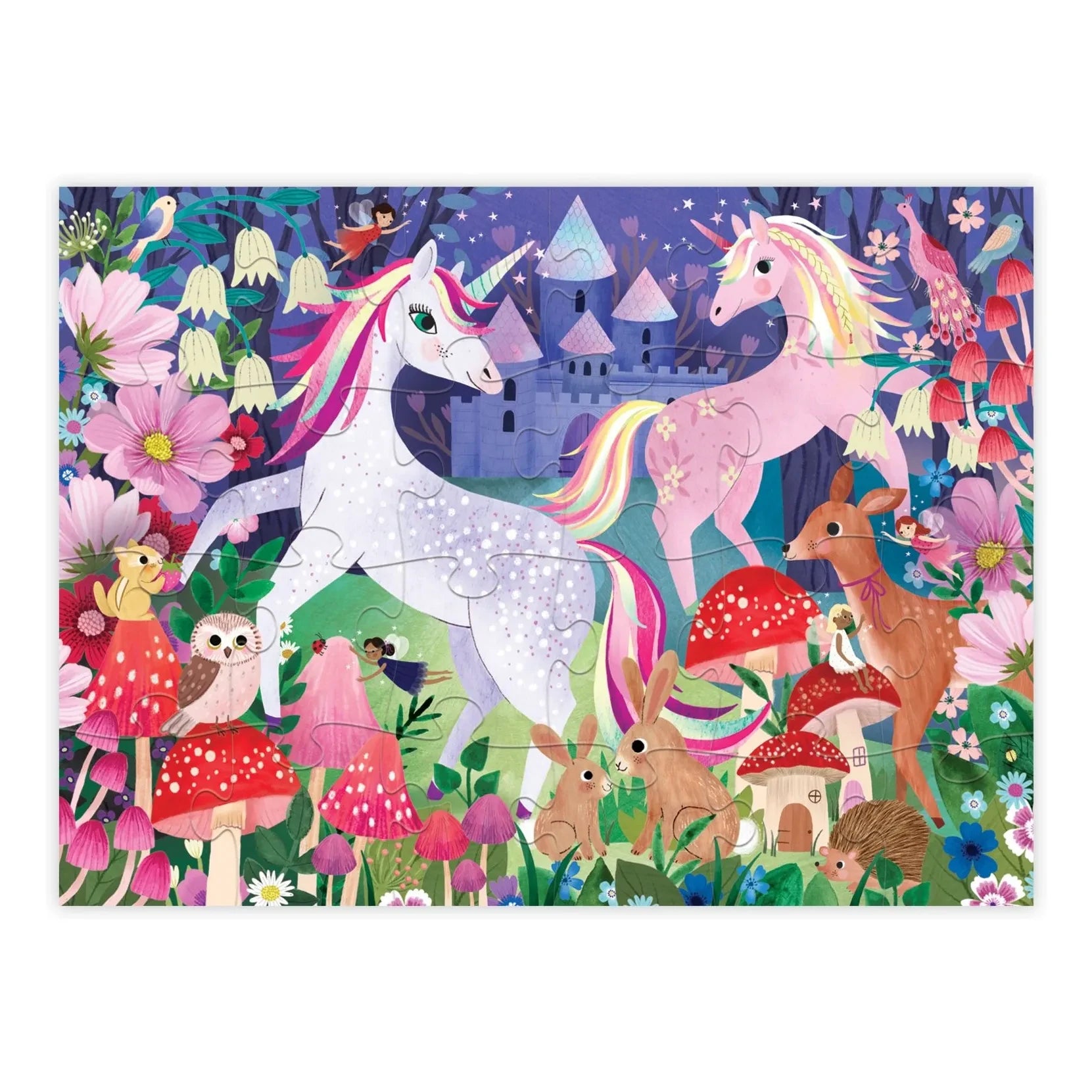Crocodile Creek - Einhorn-Schloss Puzzle - 24 Teile