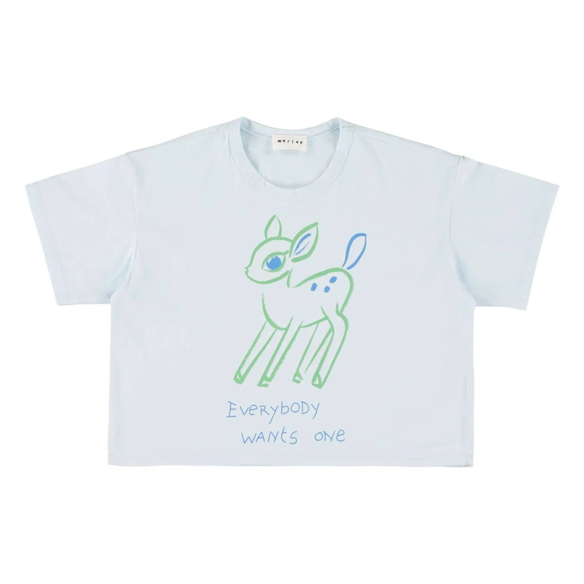 Morley - Warsaw Bambi T-Shirt | Hellblau
