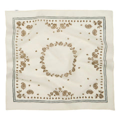 Becksöndergaard - Bloom Paisley Baumwollschal | Ecru
