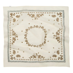 Becksöndergaard - Bloom Paisley Baumwollschal | Ecru