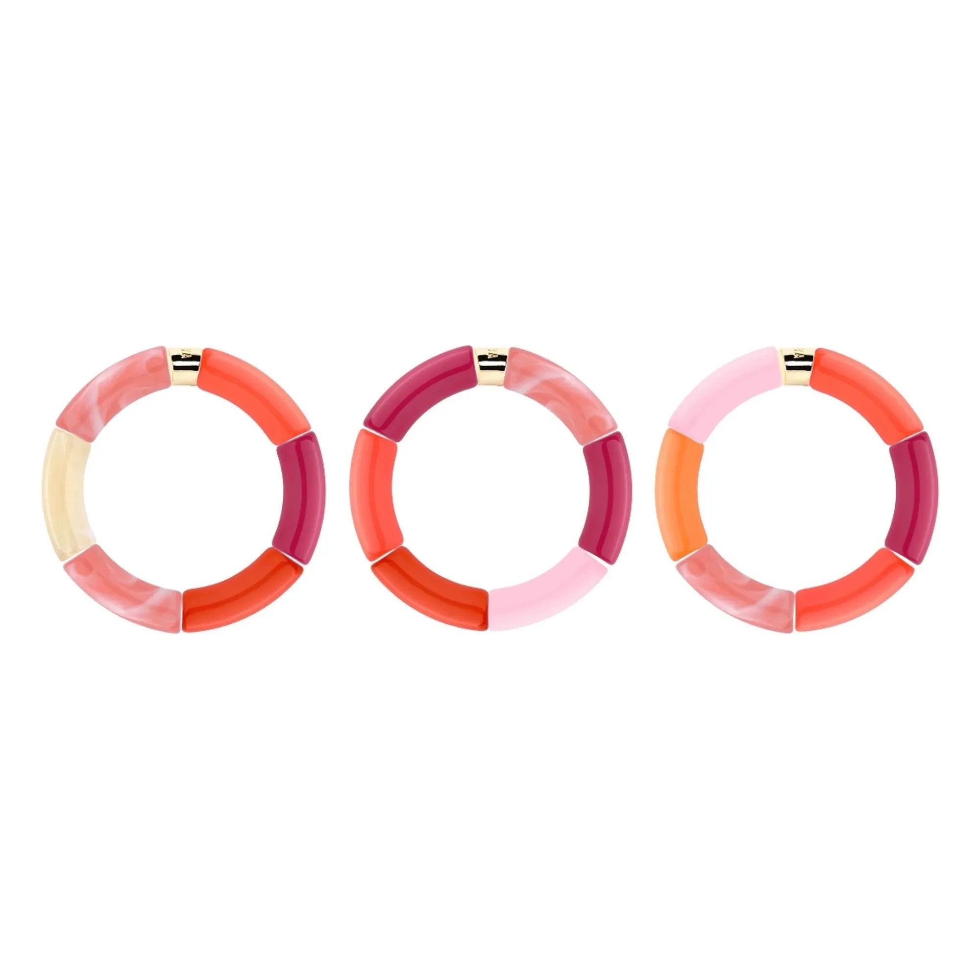 Parabaya - Jinga 3 Armband | Rosa