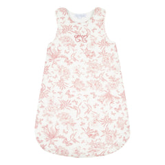 Tartine et Chocolat - Toile de Jouy Baby-Schlafsack | Pfirsich