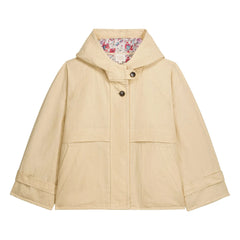 Louise Misha – Bertille Leinen-Baumwolljacke | Elfenbein