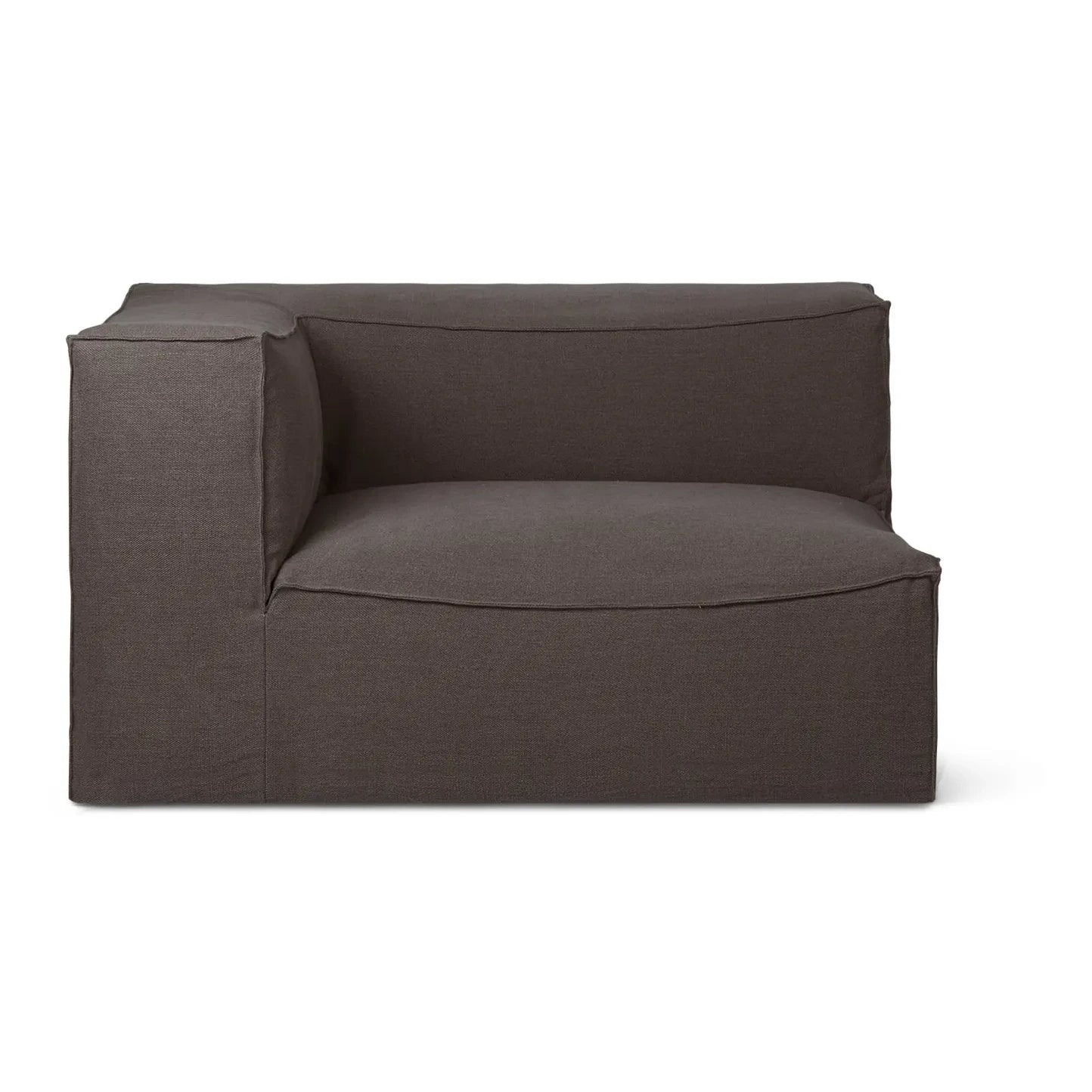 Ferm Living - Catena Sofa Armlehne links | Braun