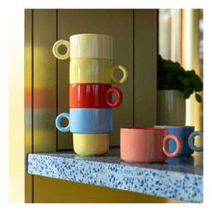 &Klevering - Tassen Chiquito - 2er-Set | Blassgelb