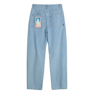 Bobo Choses - Bio-Baumwolle Birnenhose | Hellblau