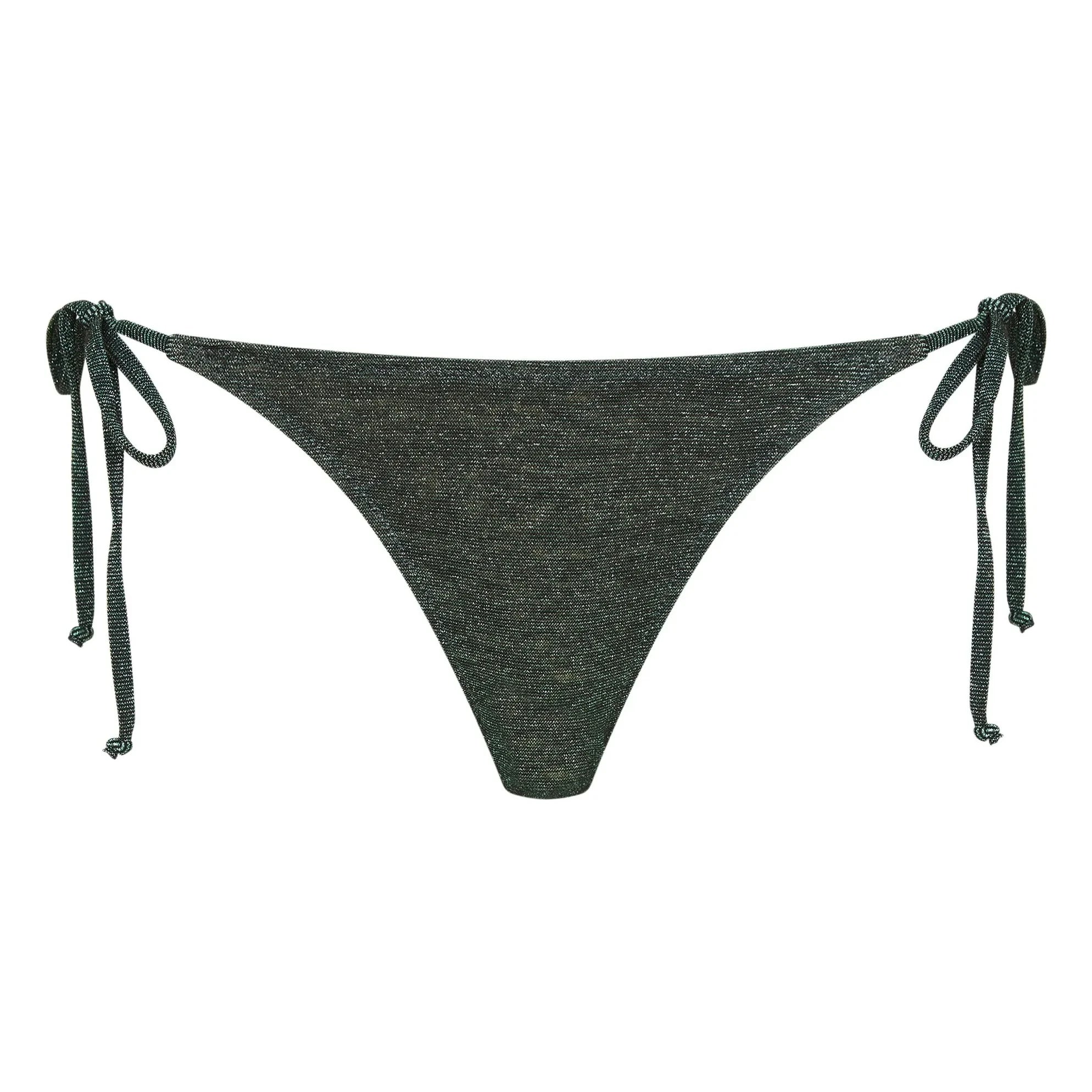Momoni - Malene Metallic Shorts | Grün