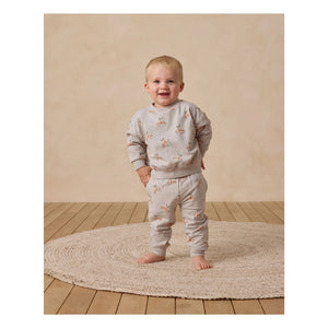 Quincy Mae – Sweatshirt Rennes Bio-Baumwolle | Grau