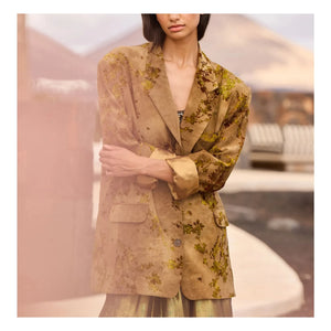 Mes Demoiselles - Sonta Leinenjacke | Khaki