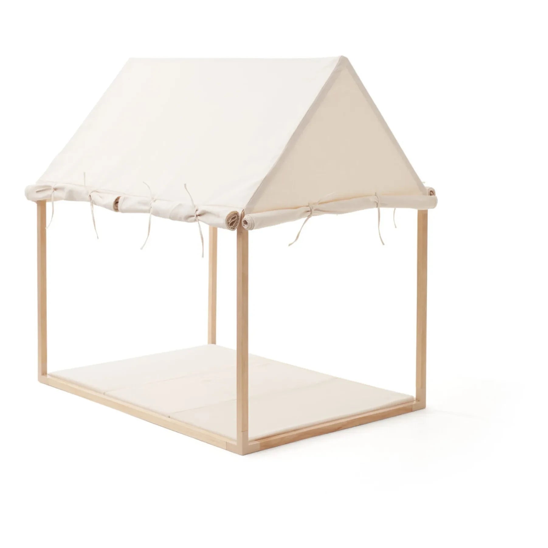 Kid's Concept - Haus aus Baumwolle und Holz | Gebrochenes Weiß