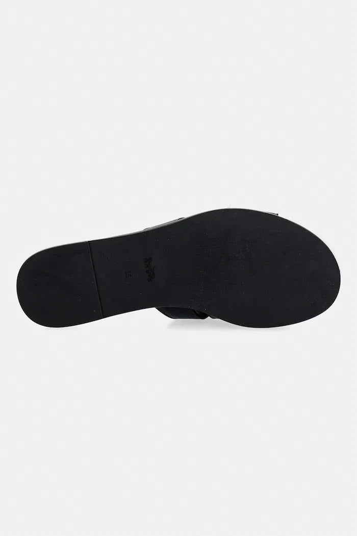 Coach Kadın Deri Lena Leather Slide Sandal