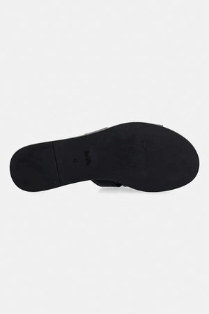 Coach Kadın Deri Lena Leather Slide Sandal