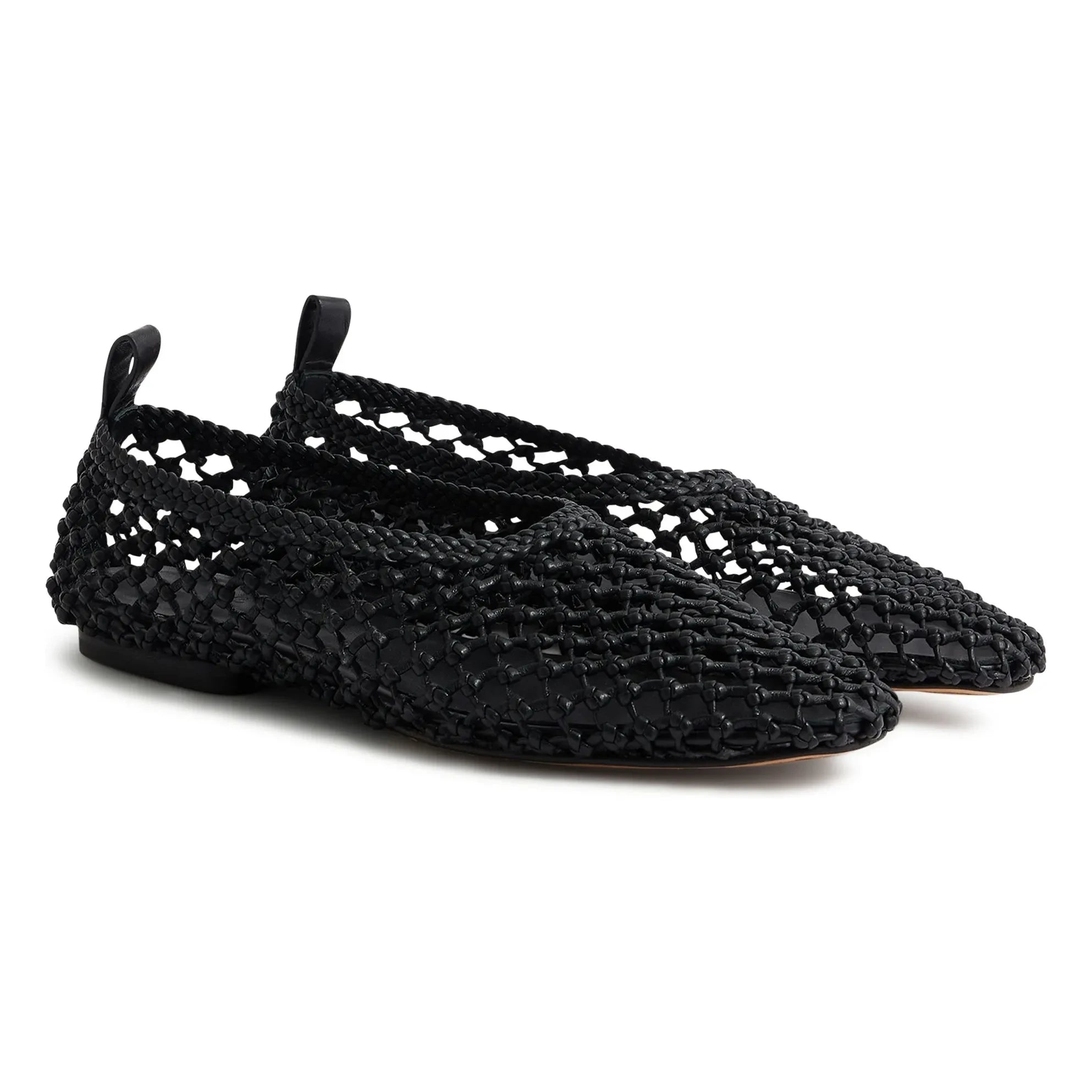 Soeur - Tosca Leder Ballerinas | Schwarz