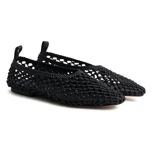 Soeur - Tosca Leder Ballerinas | Schwarz