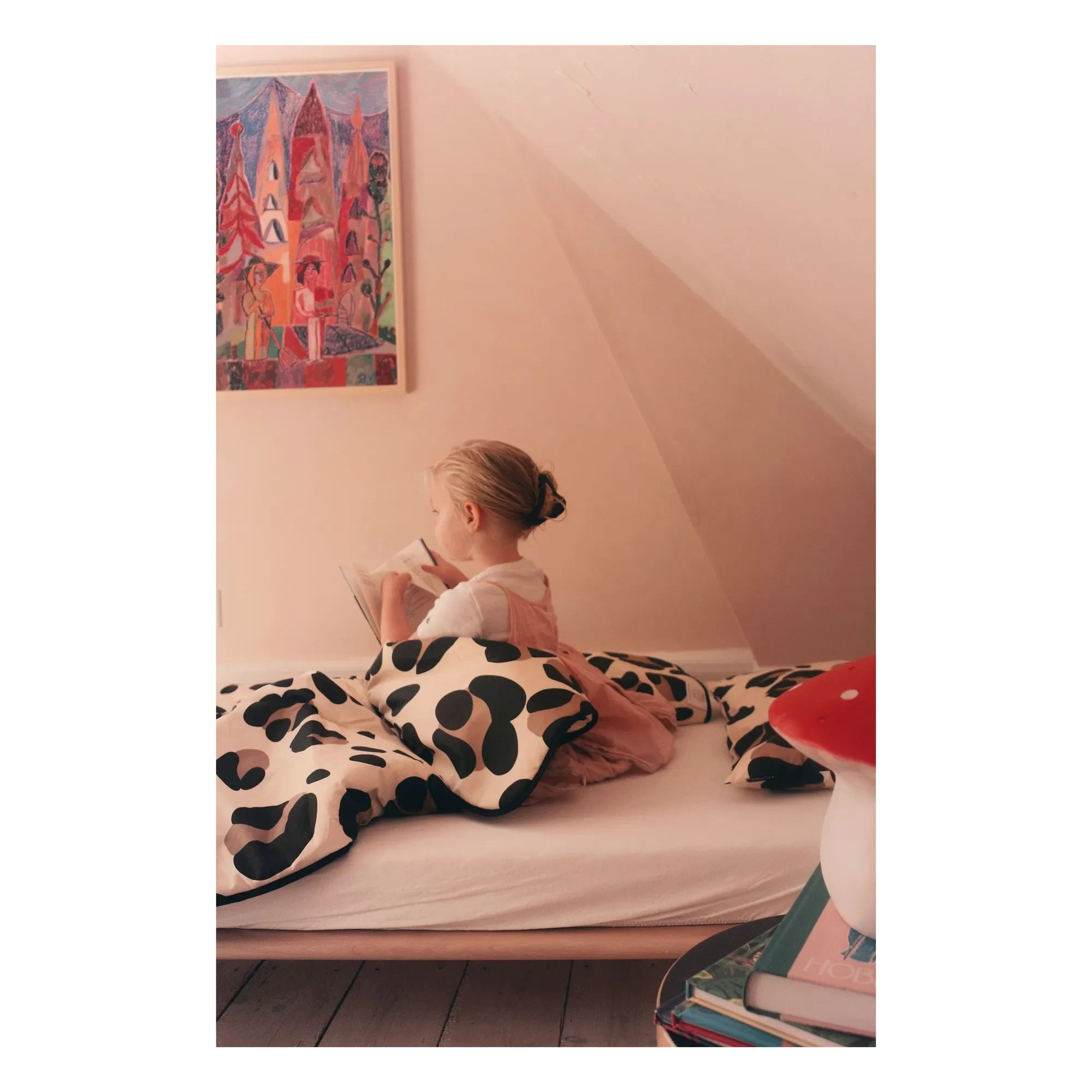 Charlie Crane - Kuscheldecke und Kissen Doli - Tajine Banane x Charlie Crane | Leopard