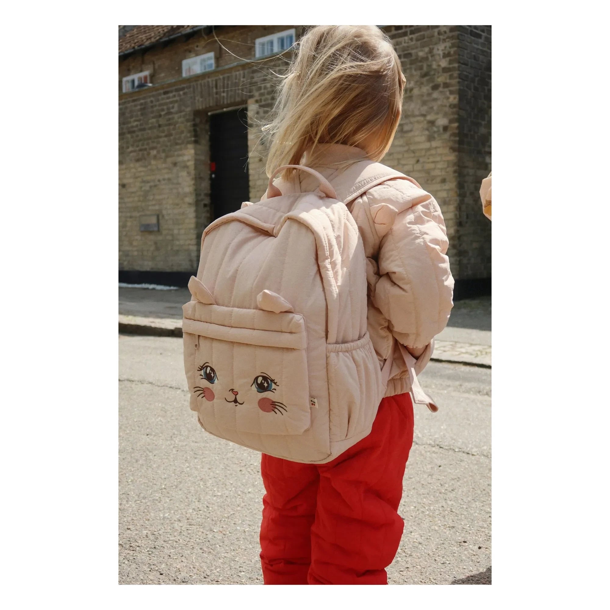 Konges Sløjd - Juno Katzenrucksack | Rosa