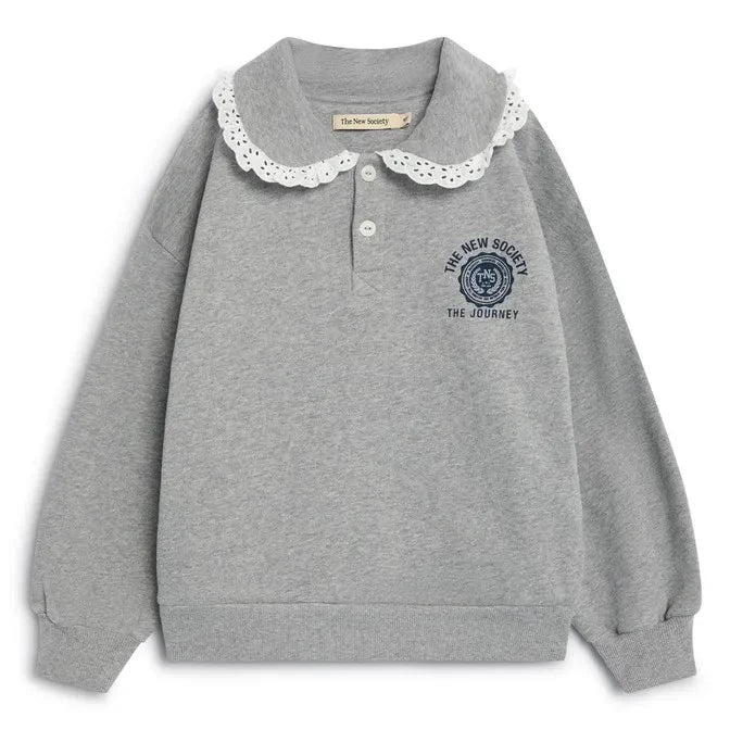Die neue Gesellschaft – Ash Yaka Sweatshirt | Gri