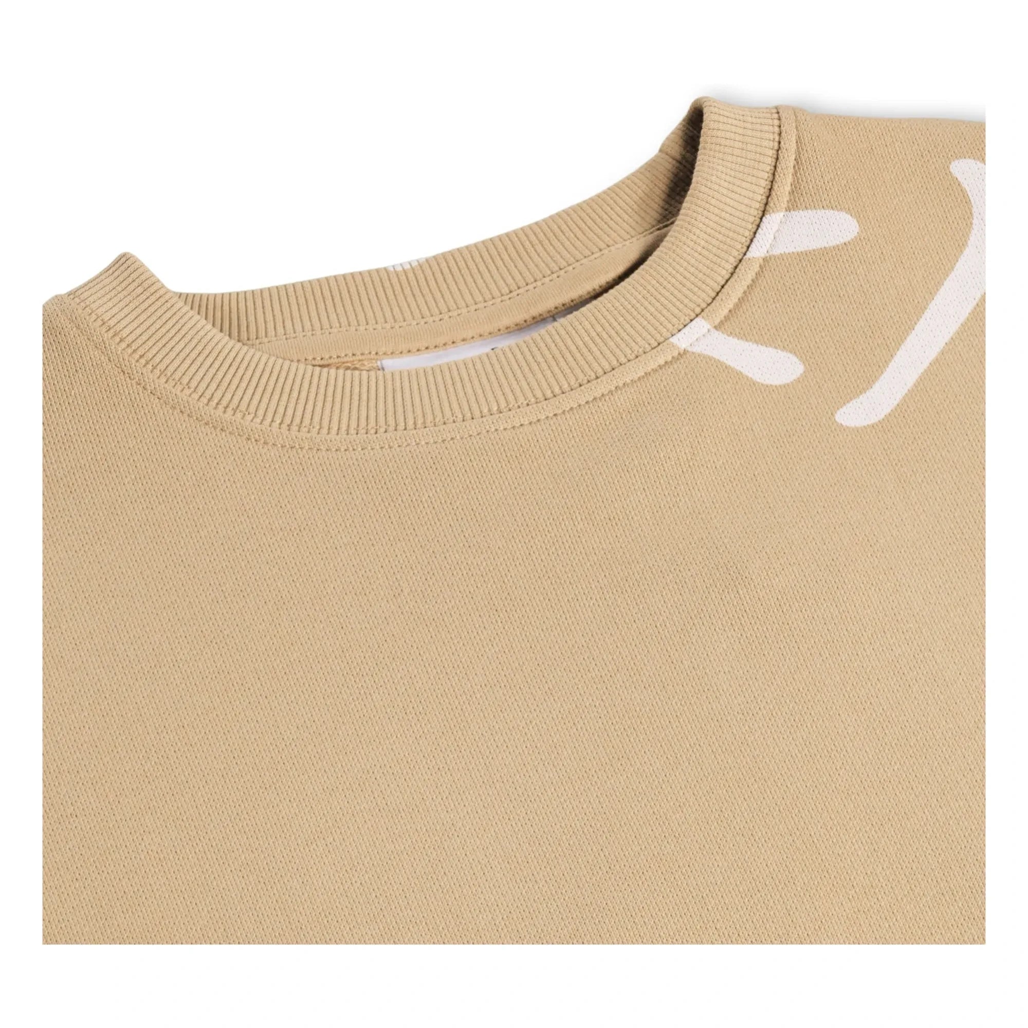 Molo - Monti Smiles Bio-Baumwoll-Sweatshirt | Beige