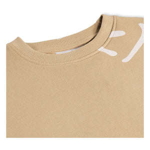 Molo - Monti Smiles Bio-Baumwoll-Sweatshirt | Beige