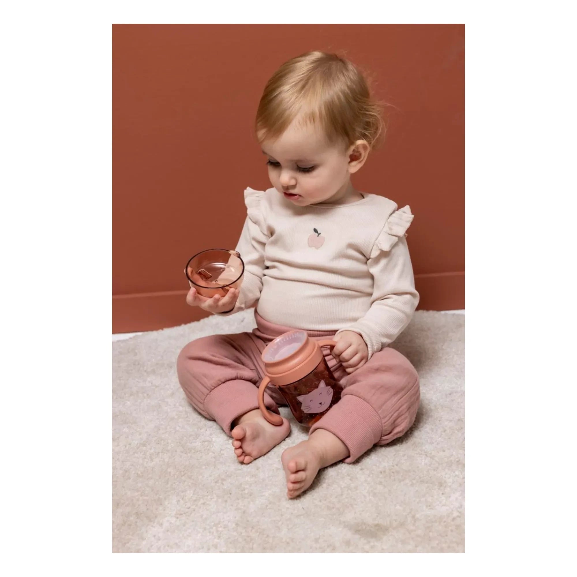 Trixie - Mrs. Cat 360° Thermobecher | Pink