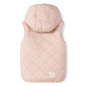 Liewood - Diana Sherpa-Style ärmellose Jacke, hergestellt aus recycelten Fasern | Hellrosa