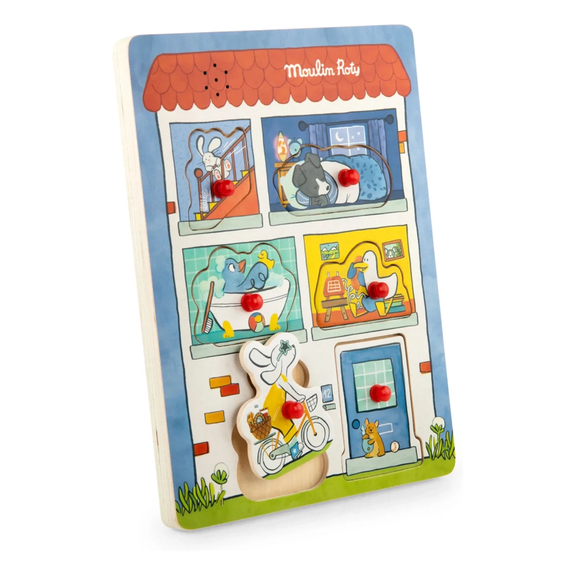 Moulin Roty - Puce & Pilou Sound-Puzzle