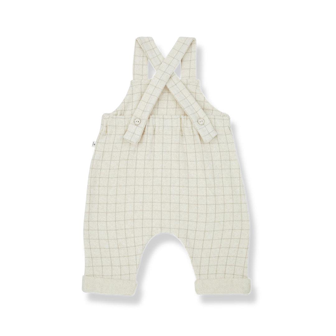 1+ in the family Gaston Overall - Ecru-Dungarees- | Natural Baby Shower
