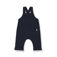 1+ In The Family Riky Overalls - Dark-Blue-Trousers-Dark-Blue-12m | Natural Baby Shower