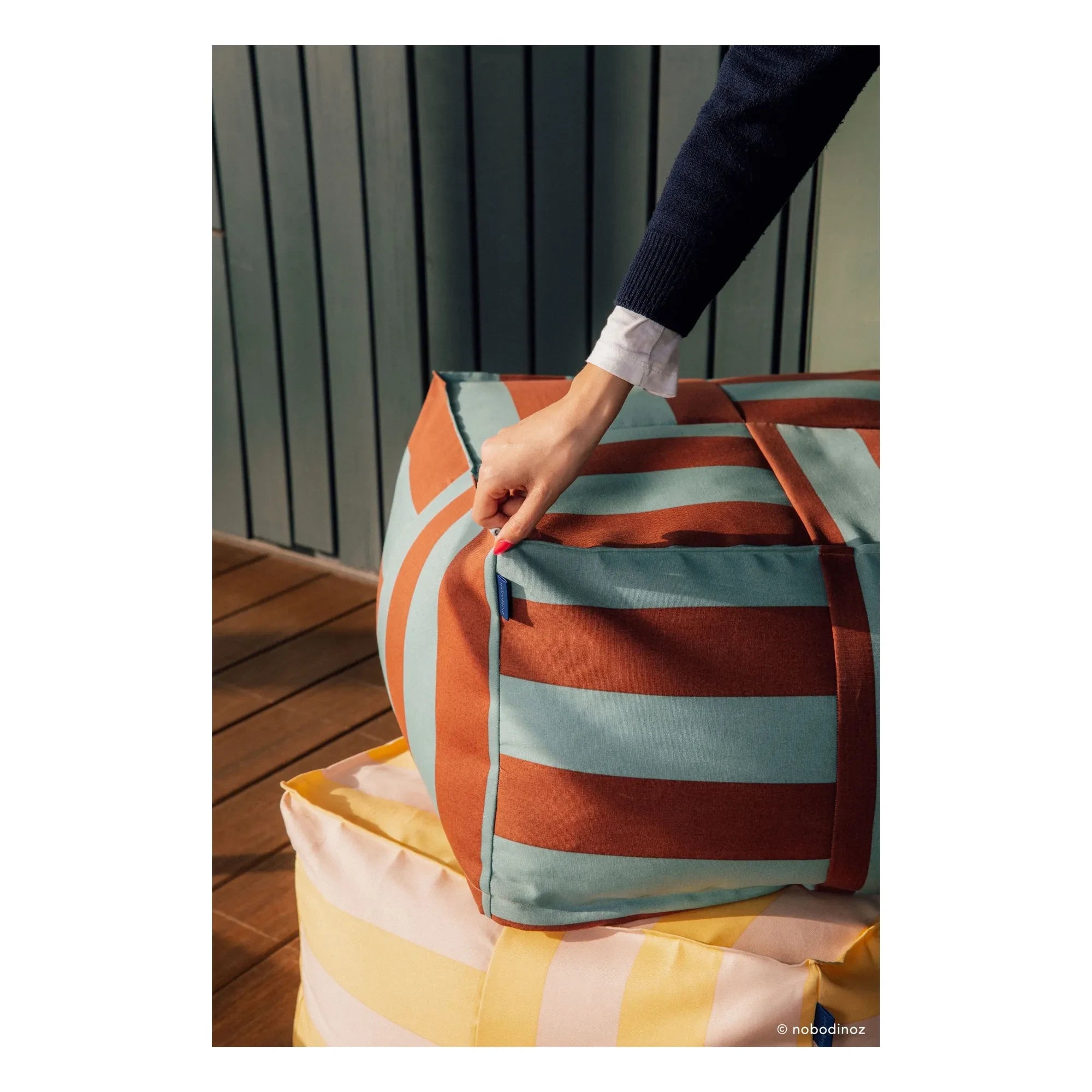 Nobodinoz - Otto Outdoor Sitzsack | Toffee