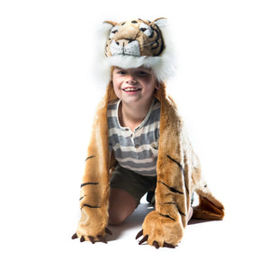 Wild & Soft - Hellbraunes Tigerkostüm