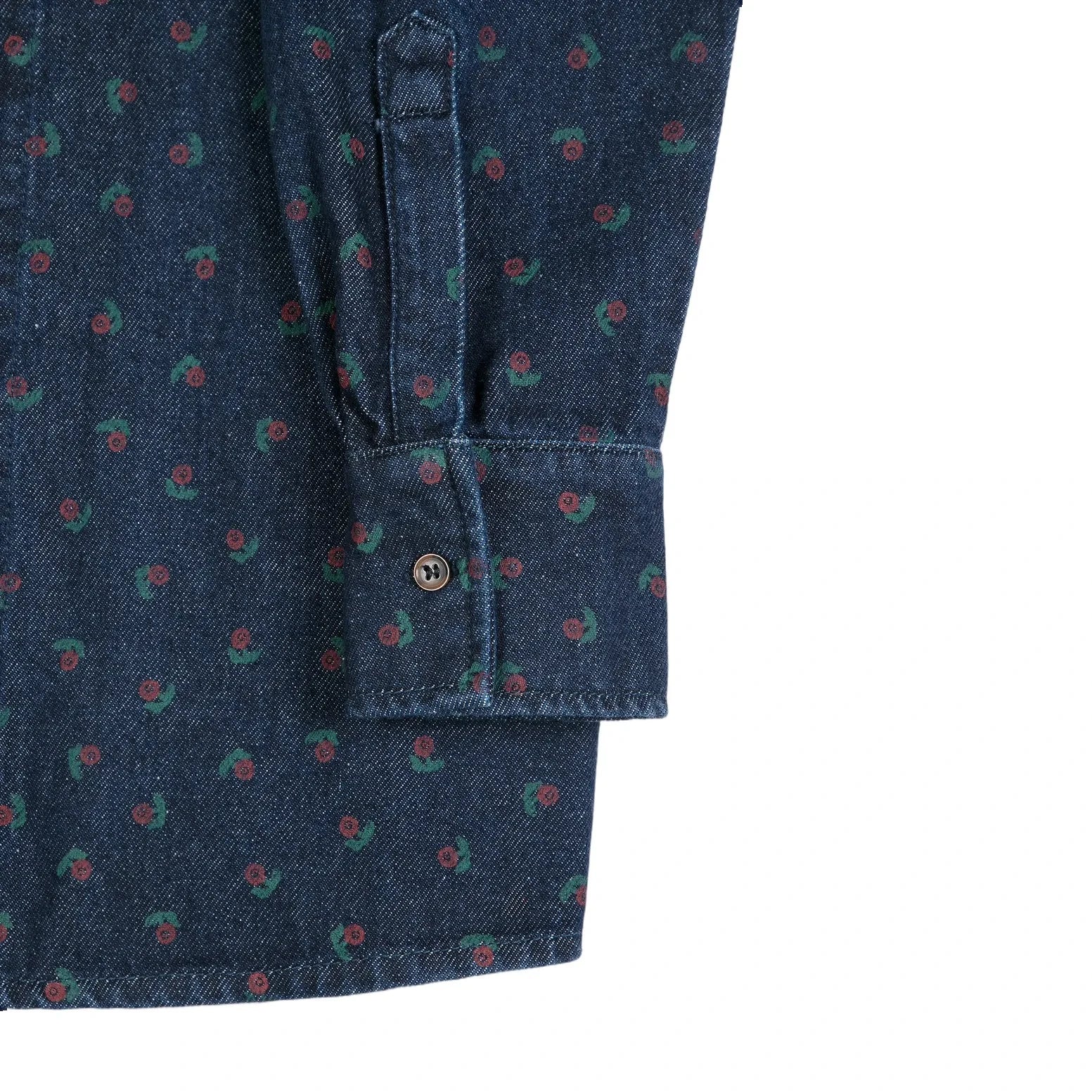 Bobo Choses – Swamp Whirl Bio-Baumwollhemd | Marineblau