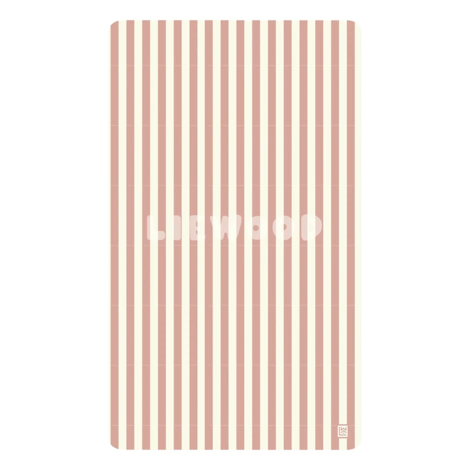 Liewood - Sommer-Strandtuch | Korallenrosa/Creme