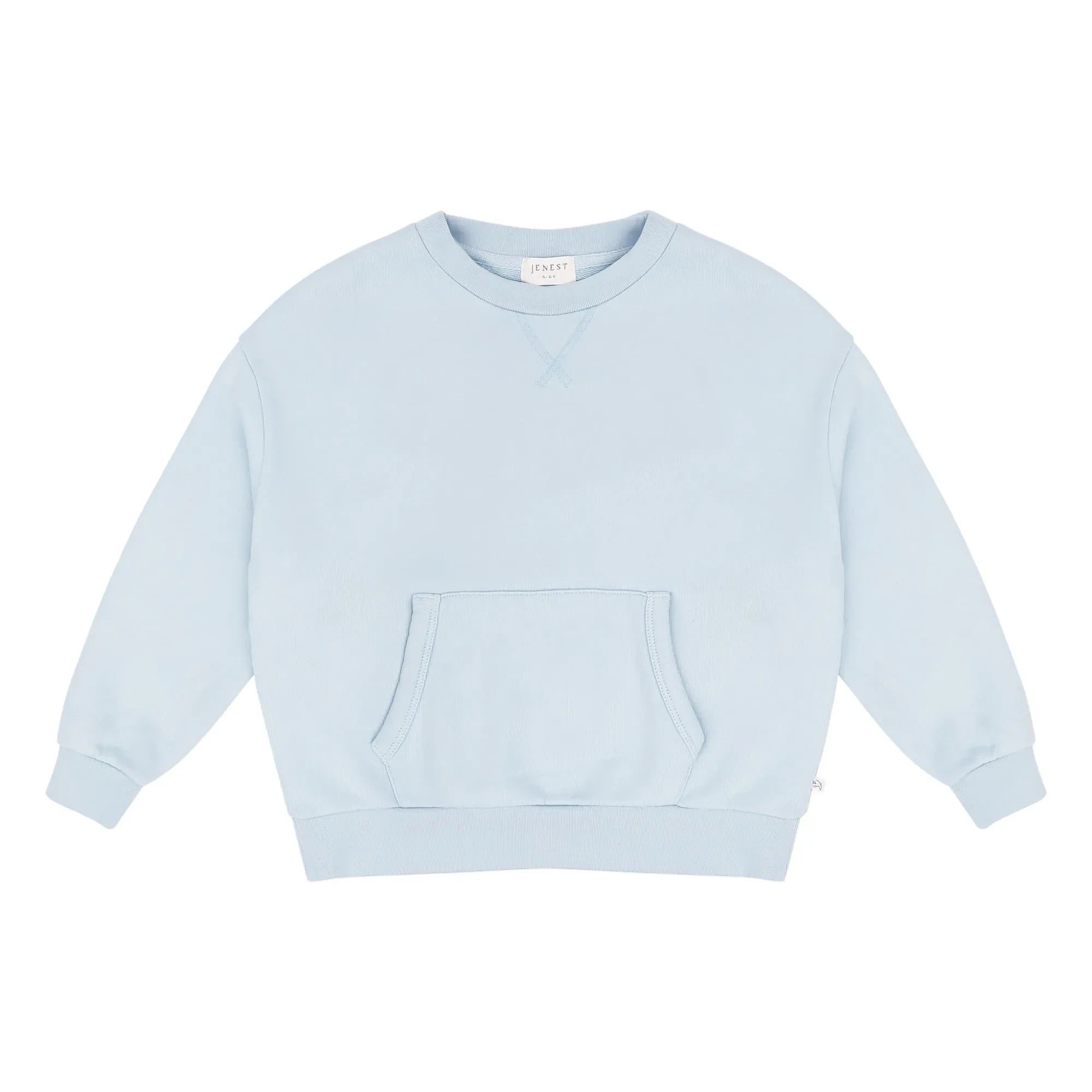 Jenest - Bo On My Way Sweatshirt aus Bio-Baumwolle | Hellblau
