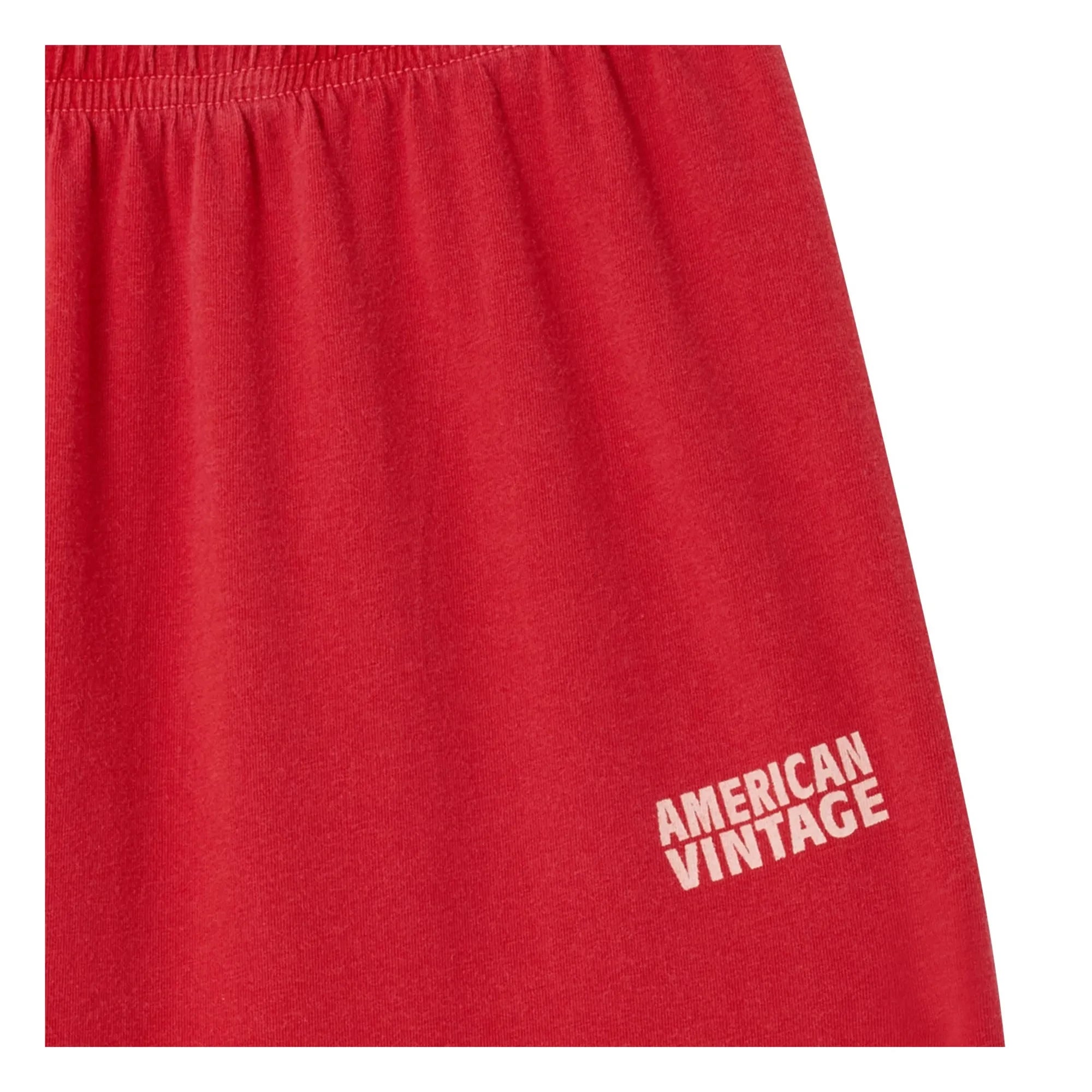 American Vintage - Pyjamahose aus Baumwolle mit Gummizug | Poppy