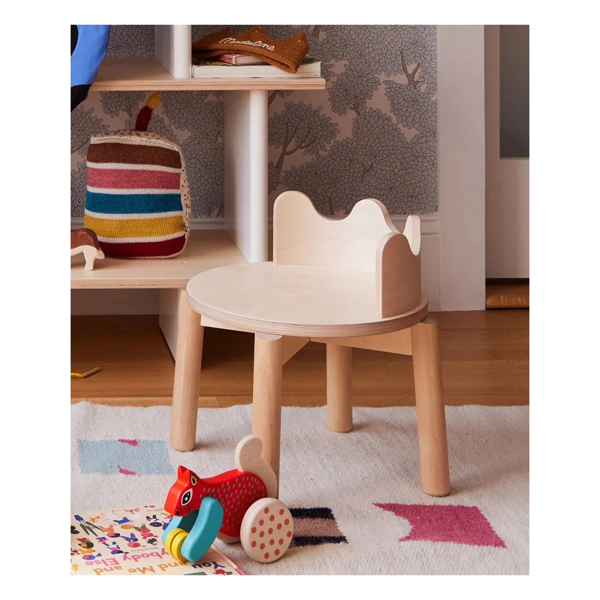Oeuf NYC - Moss Stühle - 2er Set | Helles Holz