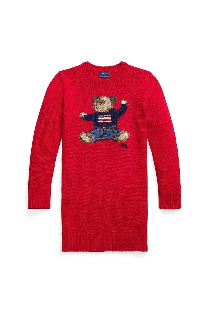 Polo Ralph Lauren Çocuk Pamuklu Elbise