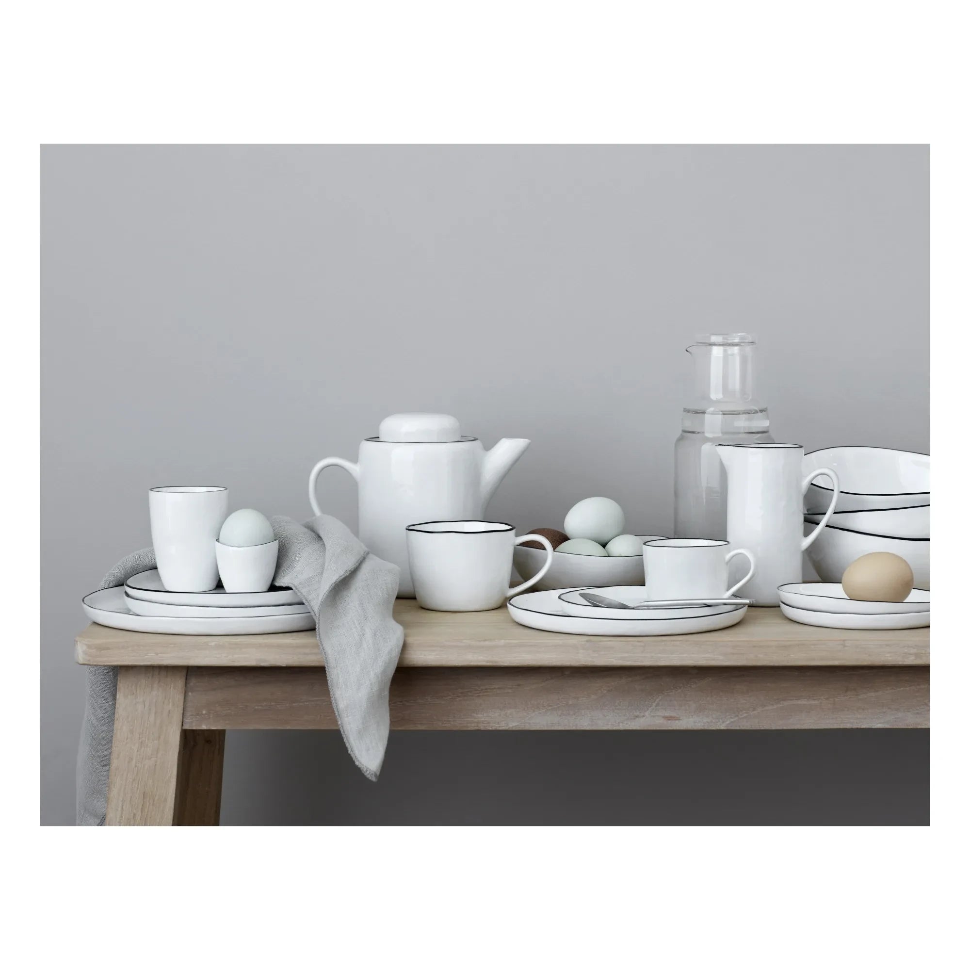 Broste Copenhagen - Salz-Porzellan-Eierbecher